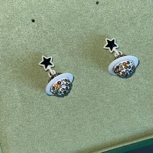 Vivienne Westwood Star and Multicolor Earrings